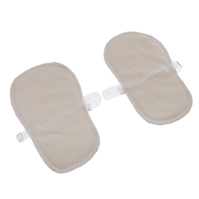 Crofta 1Pair Unisex Washable Breathable Underarm Armpit Sweat Absorbing Shield Pads