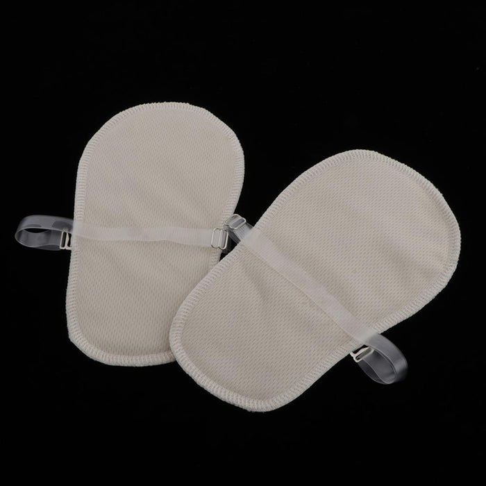 Crofta 1Pair Unisex Washable Breathable Underarm Armpit Sweat Absorbing Shield Pads