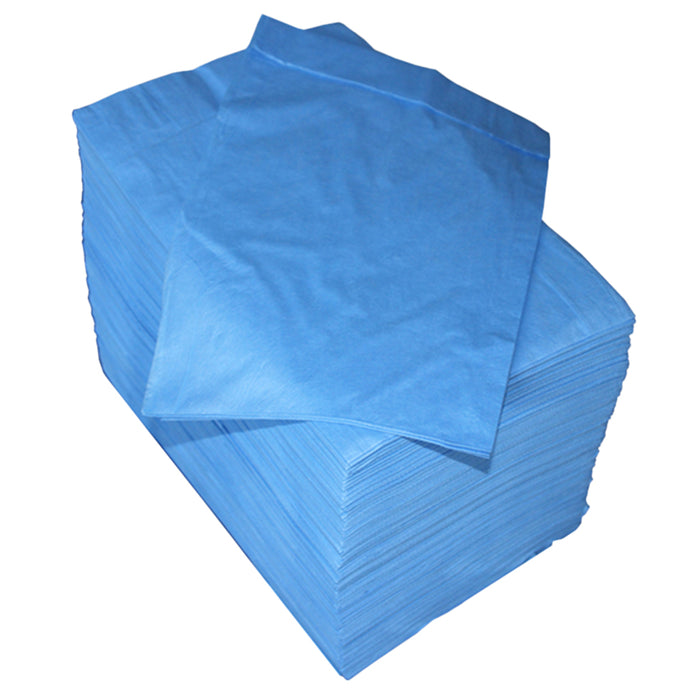 Crofta 100 Pcs Non-woven Disposable Massage Table Sheet Bed Cover 80x180cm Blue