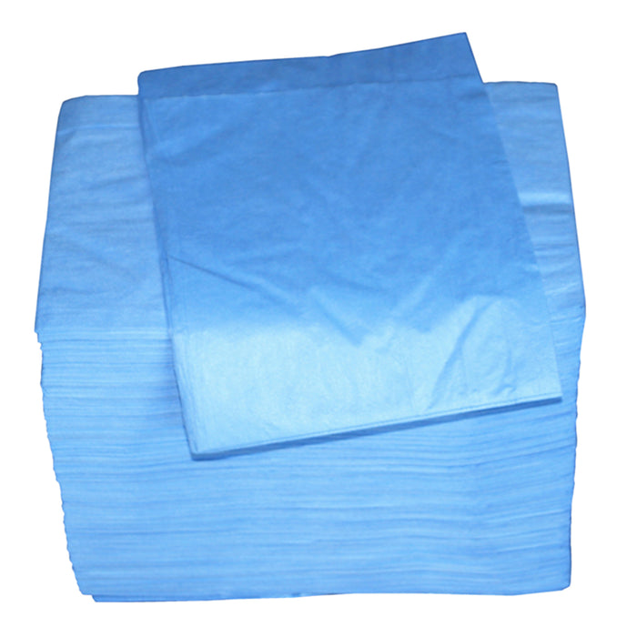 Crofta 100 Pcs Non-woven Disposable Massage Table Sheet Bed Cover 80x180cm Blue