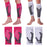 Crofta 1 Pair Sports  Running Calf Compression Sleeves Leg Guard Wrap White S