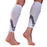 Crofta 1 Pair Sports  Running Calf Compression Sleeves Leg Guard Wrap White M