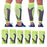 Crofta 1 Pair Sports  Running Calf Compression Sleeves Leg Shin Guard Socks S