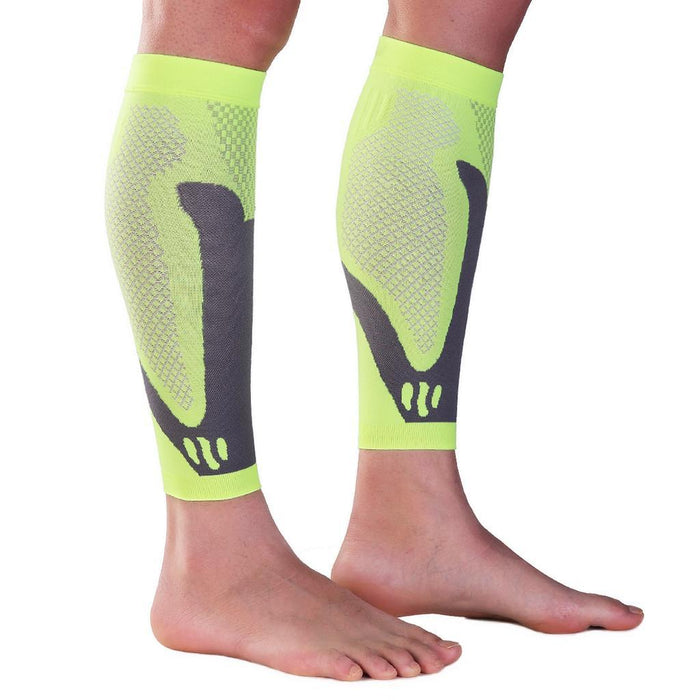 Crofta 1 Pair Sports  Running Calf Compression Sleeves Leg Shin Guard Socks S