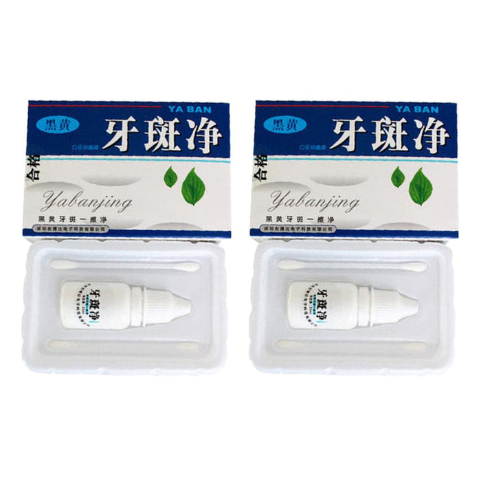 Crofta 2 Pcs 10ml Teeth Whitening Water Oral Hygiene Care Tooth Cleaning Liquid