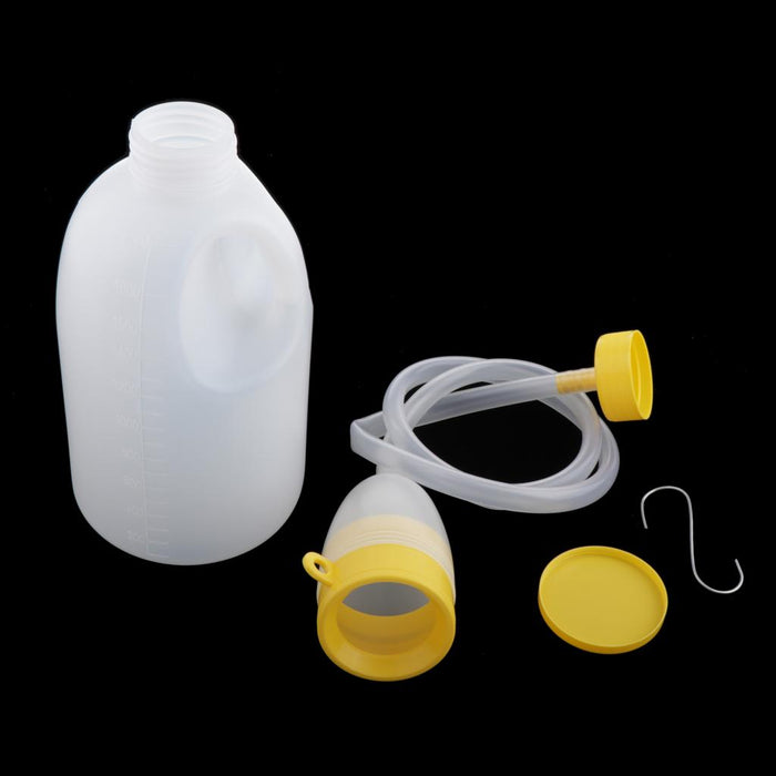 Crofta 1700ML Portable Potty Pee Bottle Male Urinal Collector for Hospital Travel