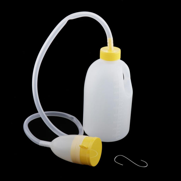 Crofta 1700ML Portable Potty Pee Bottle Male Urinal Collector for Hospital Travel