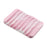 Crofta 2 Pcs Silicone Soap Dish Soap Holder Soap box Plate Tray  Pink white