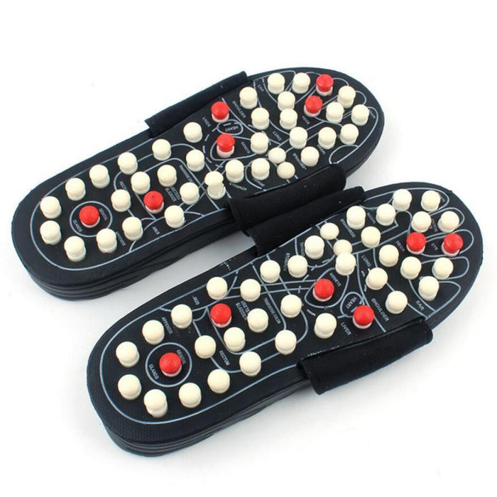 Crofta 1 Pair Foot Massager Slipper Trigger Point Acupressure Massage Sandals 39