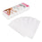 Crofta 100Pcs Disposable Non-woven Hair Removal Paper Depilatory Wax Strip Pink