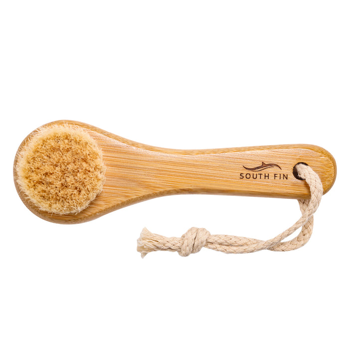 Crofta Wood Deep Pore Cleansing Exfoliating Face Brush Dry Skin Cleaning Scrubber