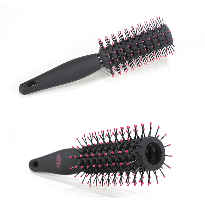 Crofta Women Men Nylon Needle Anti-static Massage Hair Straight Curly Hair Comb 04