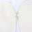 Crofta 1 Pair Reusable Washable Underarm Armpit Sweat Absorbing Pads Shieds White