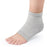 Crofta 1 Pair Vented Open Toe Heel Socks Sleeves Protector for Cracked Feet Gray