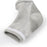 Crofta 1 Pair Vented Open Toe Heel Socks Sleeves Protector for Cracked Feet Gray