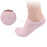 Crofta 1Pair Spa Gel Socks Moisturising Dry Heel Repair Crack Foot Skin Care Pink