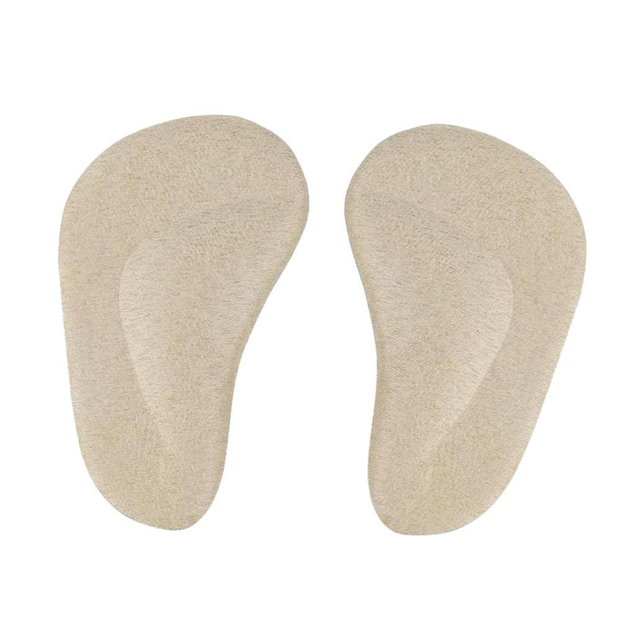 Crofta 1 Pair Silicone Arch Support Insoles Orthotic Insoles Cushion Insert L Skin