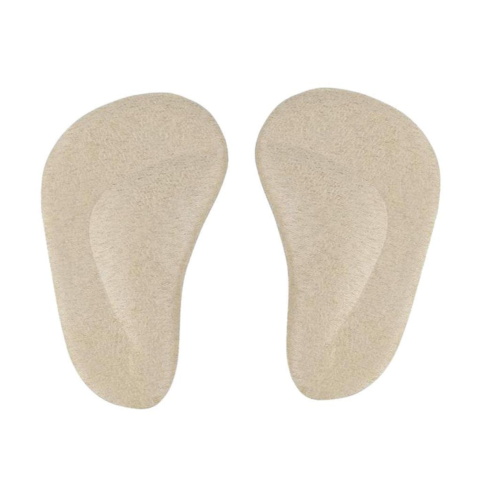 Crofta 1 Pair Silicone Arch Support Insoles Orthotic Insoles Cushion Insert L Skin