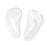 Crofta 1 Pair Silicone Arch Support Insoles Orthotic Insoles Cushion Insert L Clear