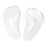 Crofta 1 Pair Silicone Arch Support Insoles Orthotic Insoles Cushion Insert L Clear