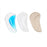 Crofta 1 Pair Silicone Arch Support Insoles Orthotic Insoles Cushion Insert L Clear