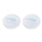 Crofta 2 Pcs Silicone Lower False Teeth Dental Veneers Dentures Fake Tooth w/ Case