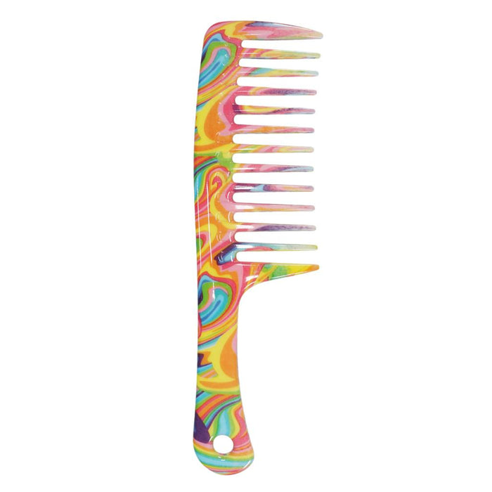 Crofta 1Pcs Hairdressing Comb Anti-static Handle Wide Tooth Hair Comb Detangling 02