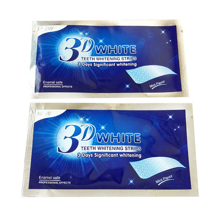 Crofta 14 Pcs Teeth Whitening Strips Home Teeth Bleaching Intensive Stains Remover