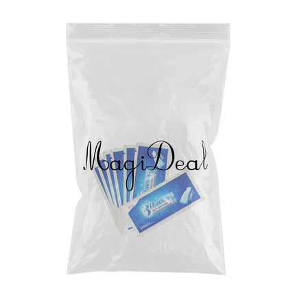 Crofta 14 Pcs Teeth Whitening Strips Home Teeth Bleaching Intensive Stains Remover