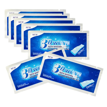 Crofta 14 Pcs Teeth Whitening Strips Home Teeth Bleaching Intensive Stains Remover