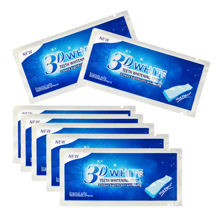 Crofta 14 Pcs Teeth Whitening Strips Home Teeth Bleaching Intensive Stains Remover