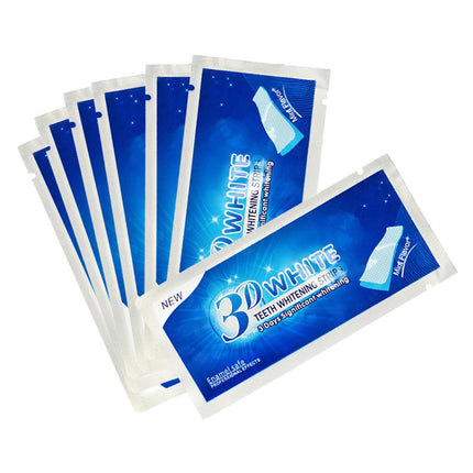 Crofta 14 Pcs Teeth Whitening Strips Home Teeth Bleaching Intensive Stains Remover