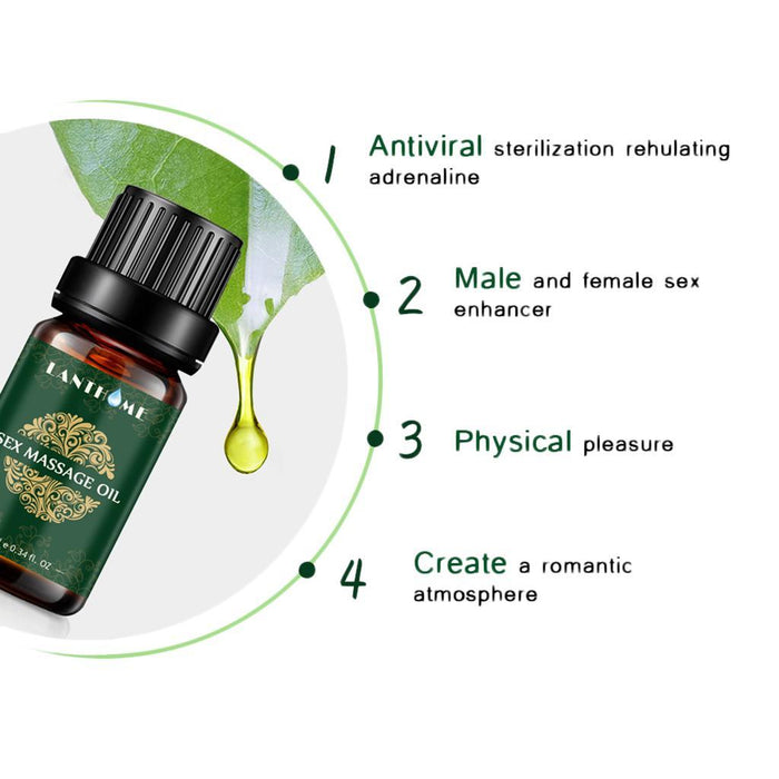 Crofta 10ml Pure Natural Plant Extract Body Relax Massage Essential Oils Aroma 02