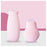 Crofta Silicone Hot Water Bottle Winter Warm Relaxing Heat Cold Therapy Pink 01