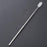 Crofta Reusable Stainless Steel Metal Straw Portable Telescopic Straw Set Silver