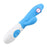 Crofta Women Silicone Vibrator Massager Waterproof Quiet Massage Wand Stick Blue