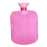 Crofta 1000ml PVC Leakproof Cold Hot Water Bottle Bag Pouch with Cover Rose Red 02