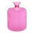 Crofta 1000ml PVC Leakproof Cold Hot Water Bottle Bag Pouch with Cover Rose Red 02