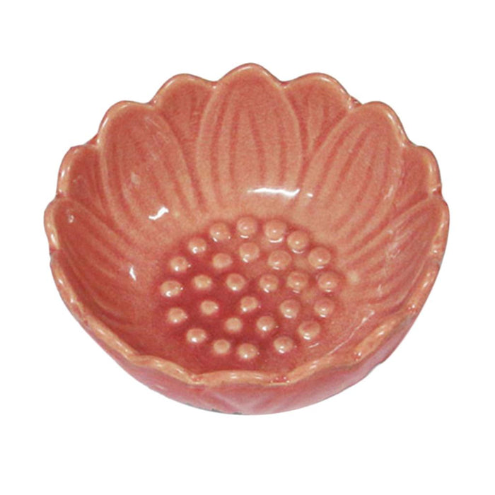 Crofta 2 Pcs Replacement Ceramic Dish for Lamp Wax Tart Oil Warmer Round 3.7"  Pink