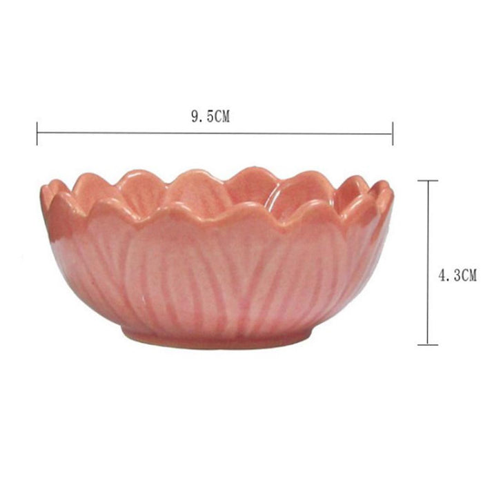 Crofta 2 Pcs Replacement Ceramic Dish for Lamp Wax Tart Oil Warmer Round 3.7"  Pink