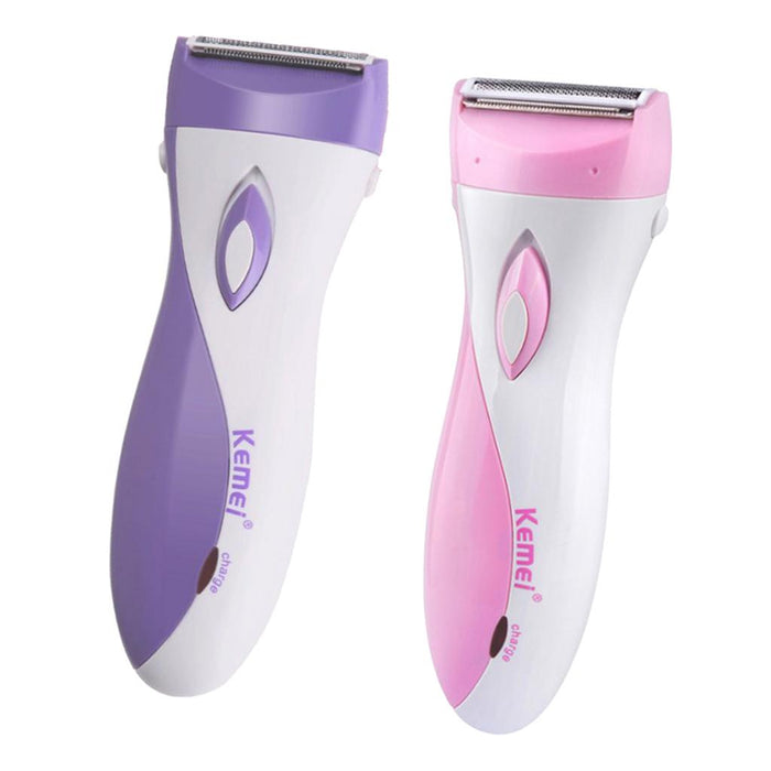 Crofta Women's Electric Shaver Razors Bikini Trimmer Clippers Rechargeable  Purple