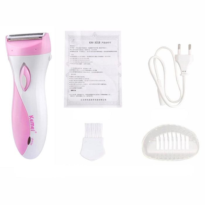 Crofta Women's Electric Shaver Razors Bikini Trimmer Clippers Rechargeable  Pink