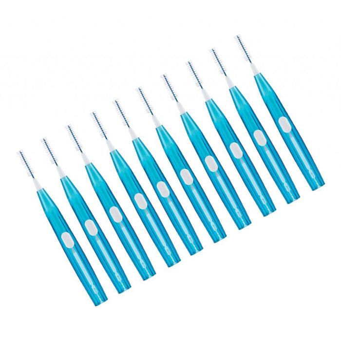 Crofta 10Pcs Push-Pull Interdental Brush Toothpick Floss Teeth Cleaner Oral Care