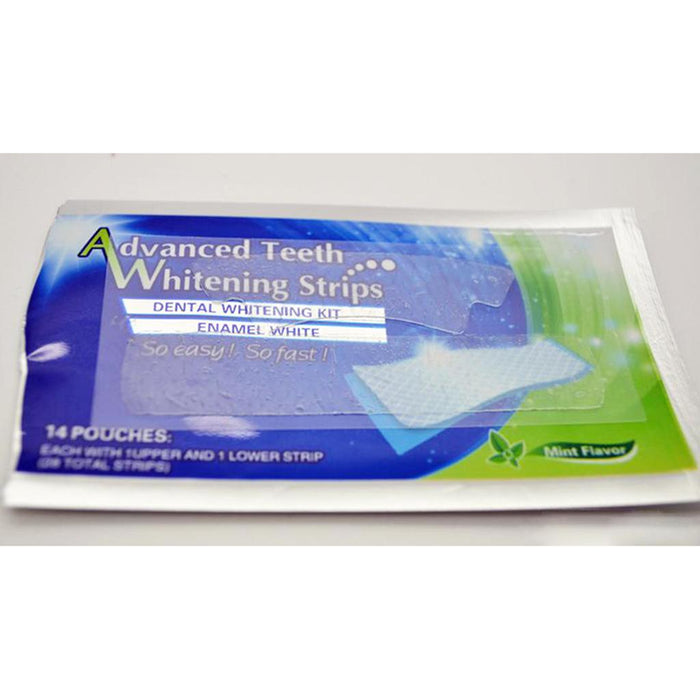 Crofta 14x Professional Teeth Whitening Strip Instant Tooth Bleaching Stain Remover