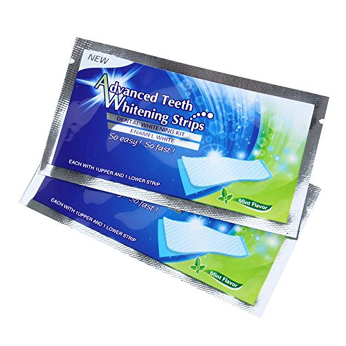 Crofta 14x Professional Teeth Whitening Strip Instant Tooth Bleaching Stain Remover