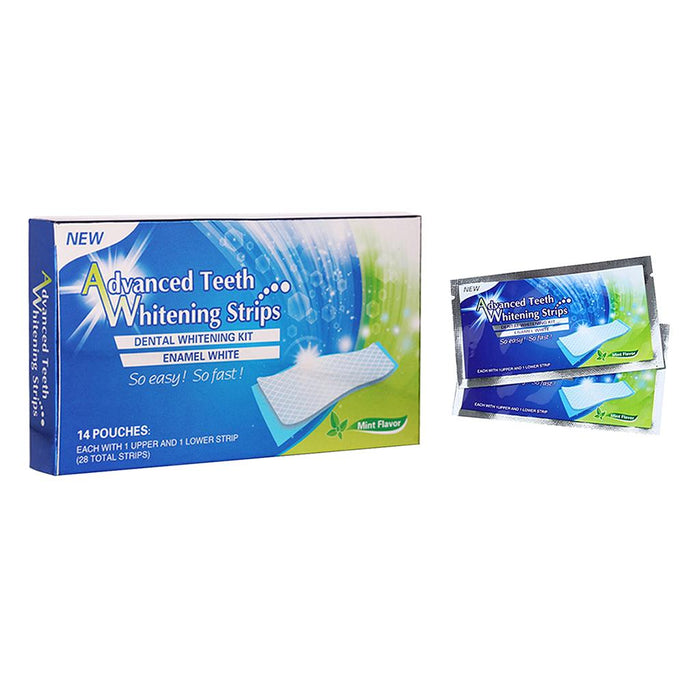 Crofta 14x Professional Teeth Whitening Strip Instant Tooth Bleaching Stain Remover