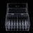 Crofta Acrylic Lipstick Organizer Dustproof Lipgloss Case Makeup Storage 26 Spaces