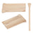 Crofta 100 Pcs Wooden Hair Removal Sticks Wax Applicator Waxing Beans Spatulas