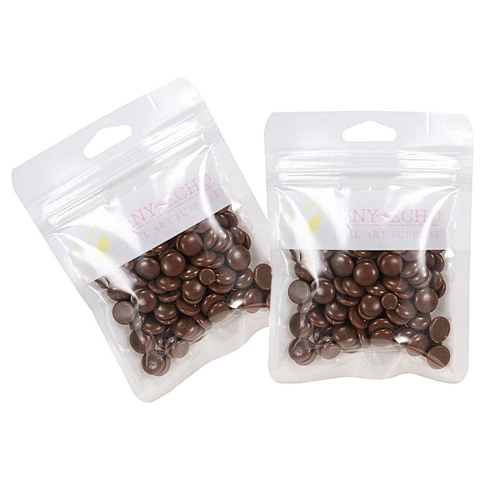 Crofta 2 Pcs Depilatory Hard Wax Beads for Bikini Painless Hair Removal Coffee