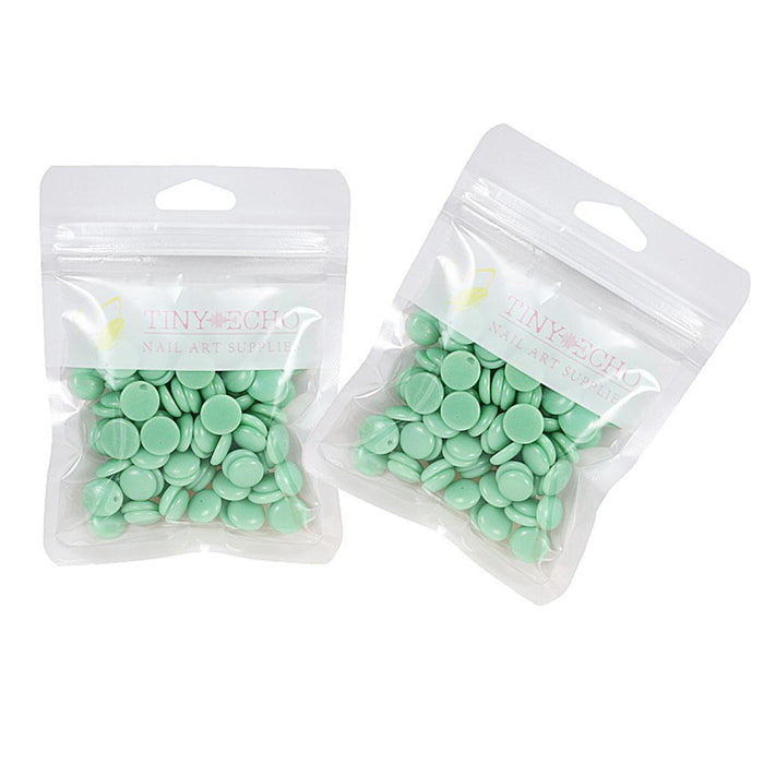 Crofta 2 Pcs Depilatory Hard Wax Beads for Bikini Painless Hair Removal Green